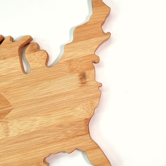 USA Bamboo Cutting Charcuterie Board Set w Cheese Knife Tool Gift Set Brand New - Picture 6 of 12